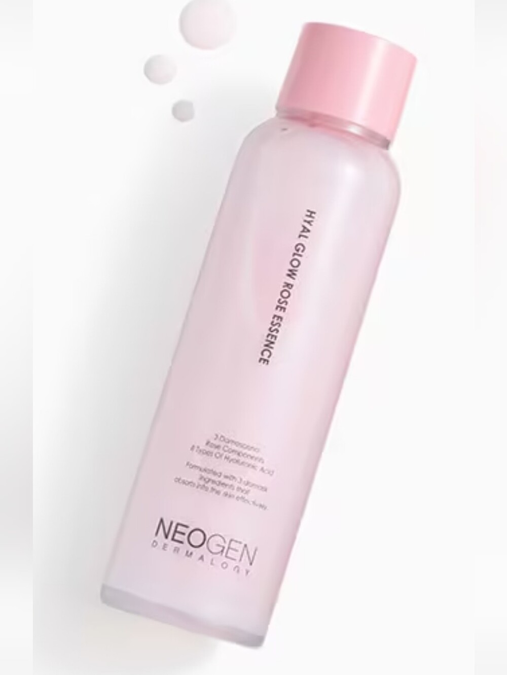 NEOGEN DERMALOGY Hyal Glow Rose Essence NIB &Full Size K-Beauty